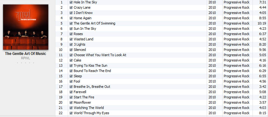 RPWL - The Gentle Art of Music